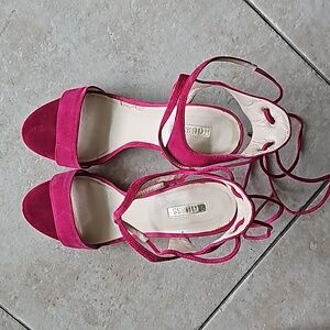Guess Christa lace up heels